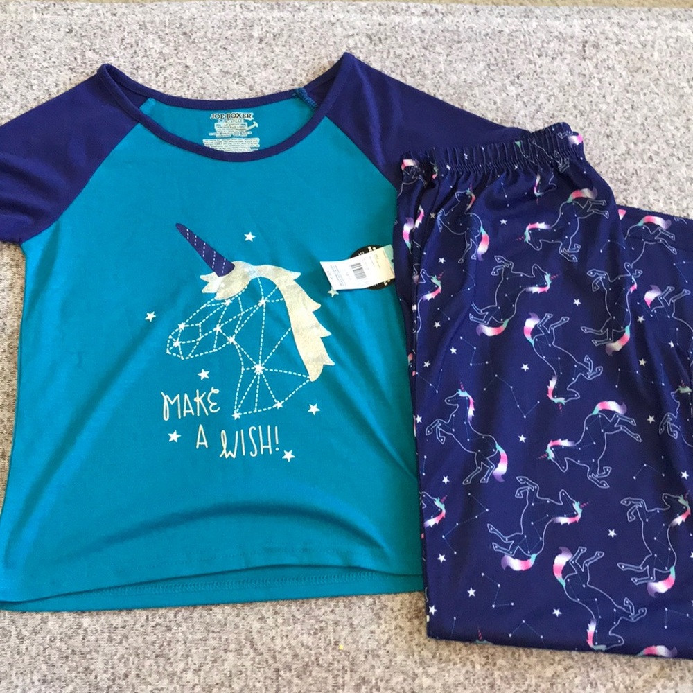 Girls 10/12. Joe Boxer pajama set. NWT.